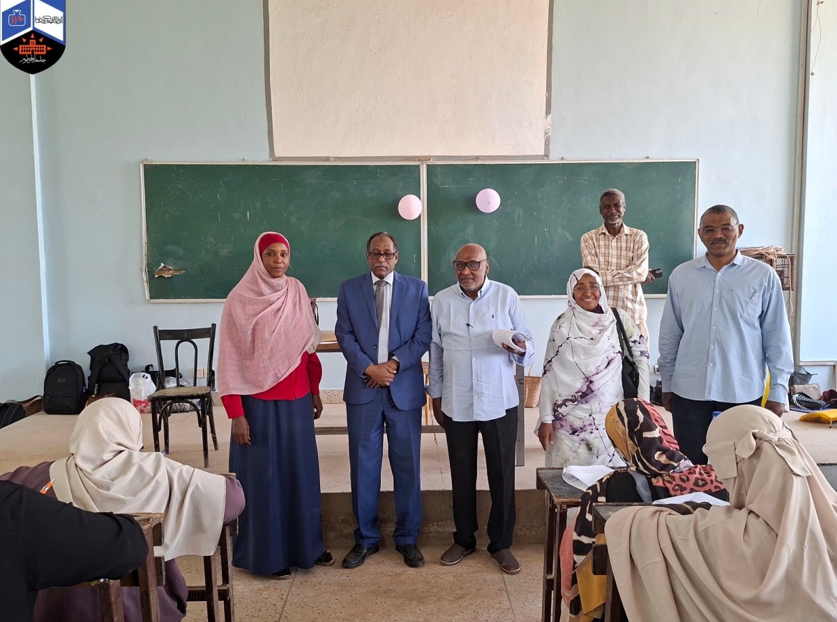 The university director opens the third week of exams.